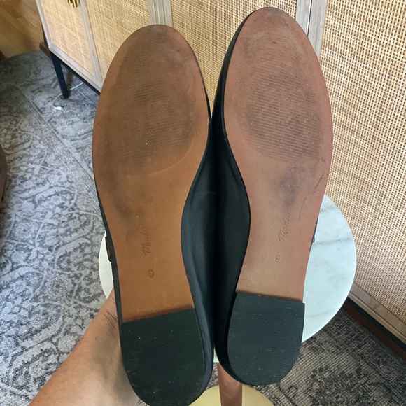 Madewell The Remy Mary Jane Flat, Black, Sz 9 - Picture 8 of 14